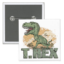 T. Rex Dinosaur por los estudios de Mudge Pins