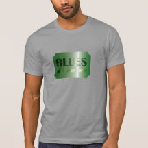 T-shirt BLUES design