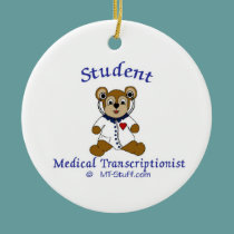 TA del estudiante del oso de la TA adornos