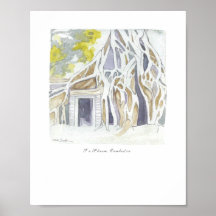 TA Phrom, Camboya Posters