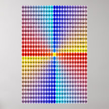 Tabla de multiplicación espiral - cuadrado (cabido impresiones