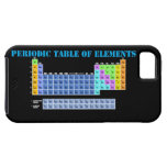 Tabla periódica de caso del iPhone 5 de los elemen iPhone 5 Case-Mate Protectores