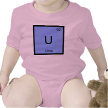 Tabla periódica del elemento conocido de la químic camisetas