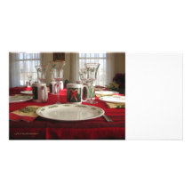 Tabla Photocard del navidad Tarjetas Fotográficas
