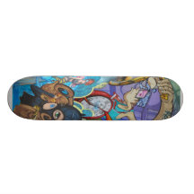 tablero a rueda “pintada " patín personalizado