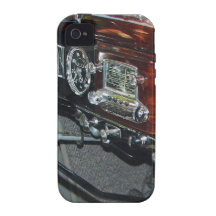 Tablero de instrumentos clásico de Mercedes Vibe iPhone 4 Carcasa