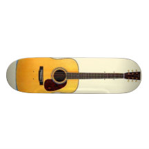 Tablero de la guitarra monopatines personalizados