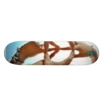 tablero de la paz monopatín personalizado