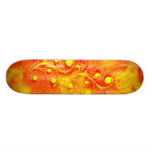 Tablero de la puesta del sol tablas de skate