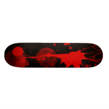 Tablero de la sangre monopatin