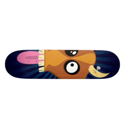 Tablero de la vaca patines personalizados