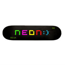 TABLERO DE NEÓN MONOPATÍN PERSONALIZADO
