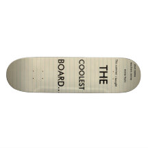 tablero de papel alineado tabla de skate