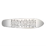 Tablero del 4:12 de los hebreos monopatin personalizado