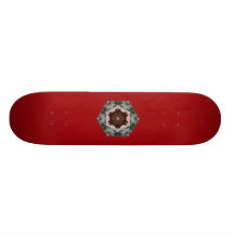 Tablero del copo de nieve monopatin personalizado
