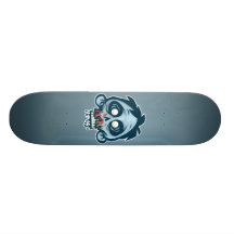 Tablero del cráneo del zombi patineta personalizada