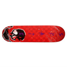 Tablero del cráneo patín personalizado