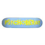 TABLERO DEL LOGOTIPO DE PSYCHODERBY MONOPATINES PERSONALIZADOS