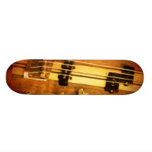 Tablero del patín de la guitarra