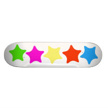 Tablero del patín de las estrellas