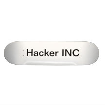Tablero del patín del pirata informático inc.