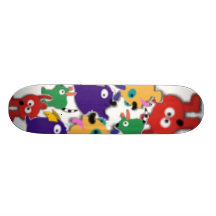 Tablero del perro monopatin personalizado