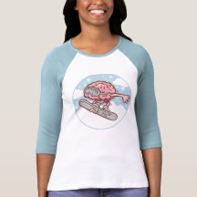 Tablero fuera de mi mente camisetas