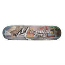 tablero milagroso de los murales monopatín