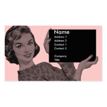 Tablero retro plantilla de tarjeta de visita