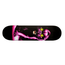 tablero rosado de la pantera del durtfree tablas de patinar
