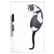 Tablero seco del borrado del gato amistoso del smo pizarras blancas de calidad
