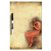 Tablero seco del borrado del Pre-Raphaelite de la 