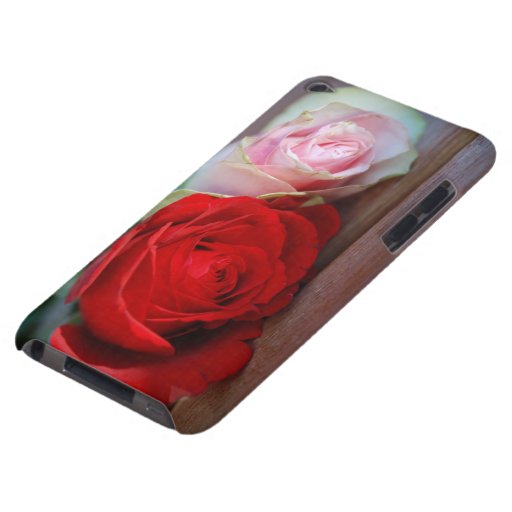 Tacto 4G Barely There de iPod de los rosas rosados iPod Touch Carcasas
