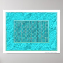 Tacto azul, poster de la Coleccionable-calidad