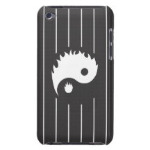 Tacto de iPod de las rayas de BW iPod Touch Case-Mate Carcasas
