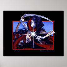 Tacto de MtG de la impresión de la muerte Poster