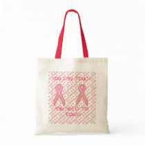 Tacto rosado de la cinta bolsas