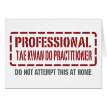 Tae profesional Kwan hace al médico Tarjetas