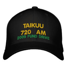 TAIKUU720, IMPULSIÓN DE 2009 FONDOS GORRA BORDADA