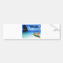 Tailandia Phuket (St.K) Etiqueta De Parachoque