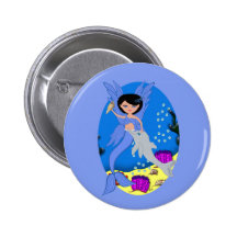Takara el botón de Merfaery y del delfín Pin