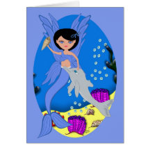 Takara el Merfaery y el delfín carda Tarjetas