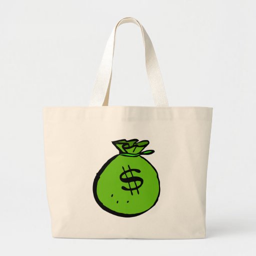 Talega verde bolsas de mano