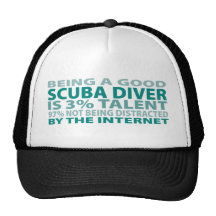 Talento del buceador el 3% gorra