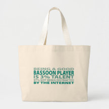 Talento del jugador el 3% del Bassoon Bolsa De Mano