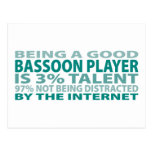 Talento del jugador el 3% del Bassoon Postal