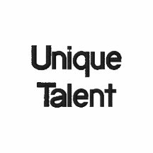 Talento único sudadera bordada