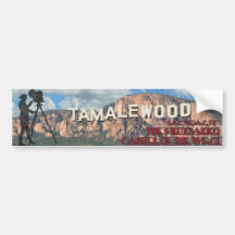 Tamalewood: Las Vegas, New México Etiqueta De Parachoque