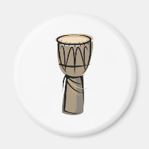 tambor del djembe imán de frigorífico