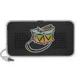 Tambor liso laptop altavoz